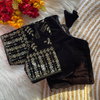 Velvet Bridal 02 Velvet Embroidery Sequence N Thread Work Blouse Wholesale In India